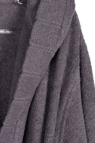 Peignoir à capuche Supreme - Anthracite