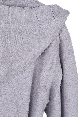 Peignoir à capuche Supreme - Gris