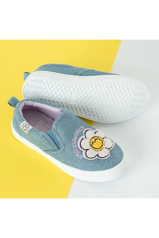 Slip-on en jean - Bleu clair