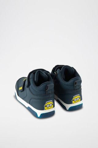 Hoge Sneakers Minions - Marineblauw