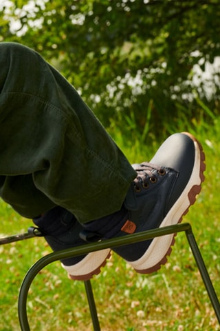 Hoge Sneakers - Marineblauw