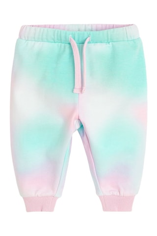 Joggingbroek tie and dye effect- Roze