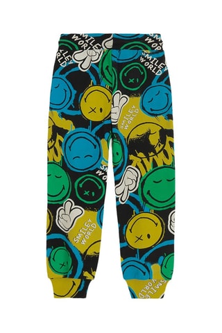 Joggingbroek Smiley - Zwart