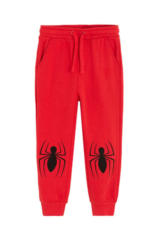 2 Joggingbroeken Spider-Man Avengers Marvel- Rood en Zwart