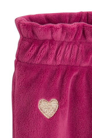 Velours Joggingbroek - Fuchsia