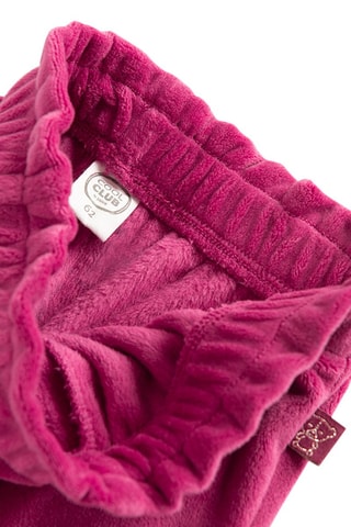 Velours Joggingbroek - Fuchsia