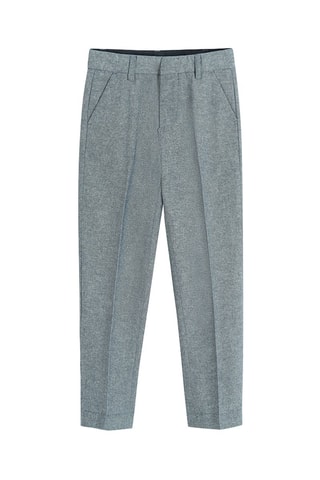 Pantalon - Bleu marine chiné