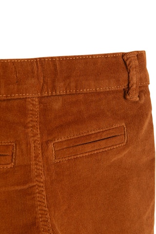 Pantalon en velours - rouge brique