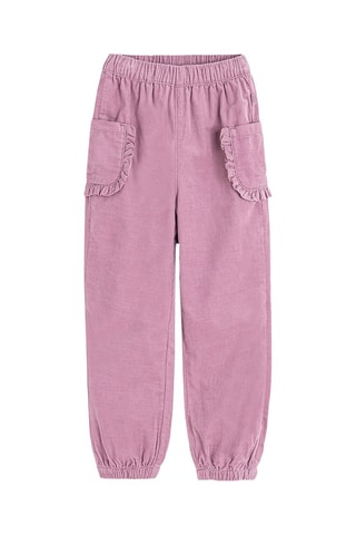 Pantalon en velours - Rose