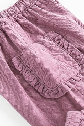 Pantalon en velours - Rose