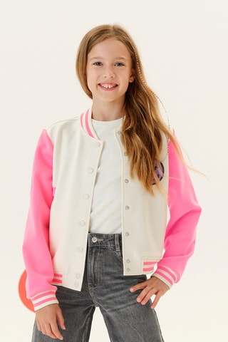 Teddy Smiley - Beige et rose