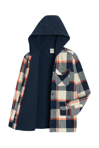 Veste à capuche - Bleu marine