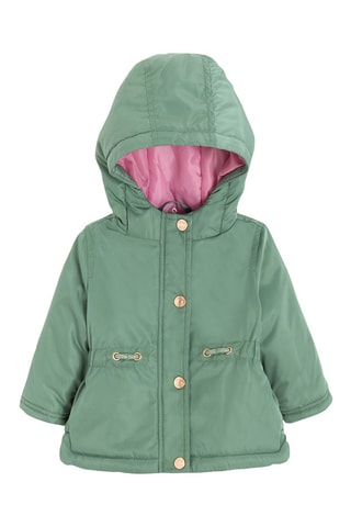 Veste 2-en-1 - Vert clair et rose