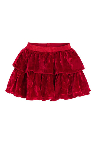 Body et jupe - Blanc et rouge