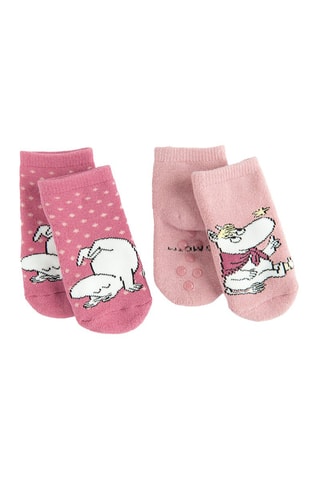 2 Paar Antislipsokken Moomins - Roze