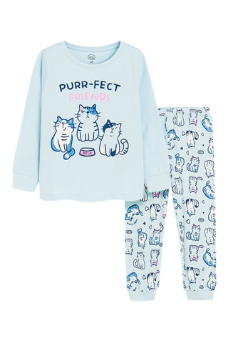 T-shirt et jogging - Bleu