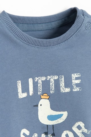 2 t-shirt - Grigio e beige