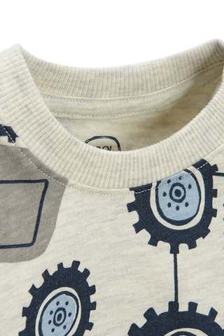 T-shirt - Beige chiné
