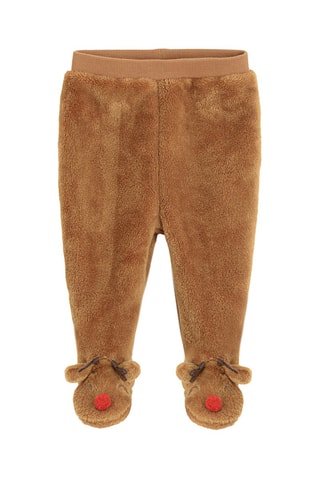 Sweater met Capuchon en Broek - Bruin