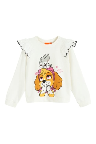 Sweater Paw Patrol - Wit
