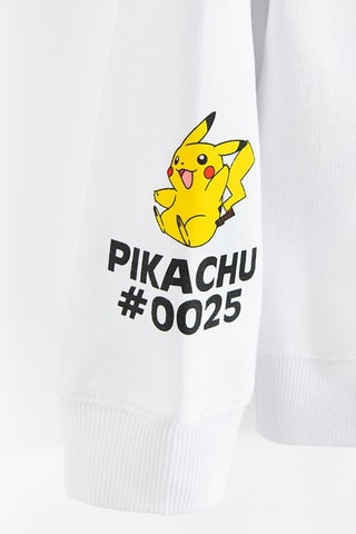 Sweat Pikachu Pokémon - Blanc