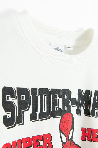 Sweater Spider-Man Avengers Marvel- Ecru