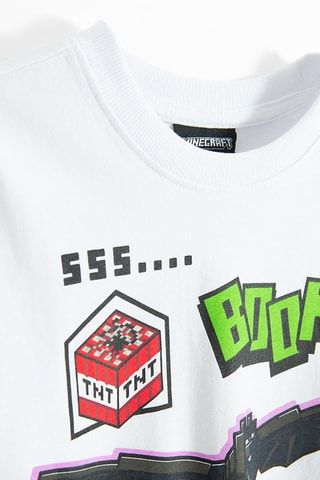 Sweater Minecraft - Wit
