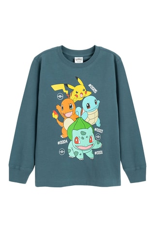 Sweater Pokemon - Pauwblauw
