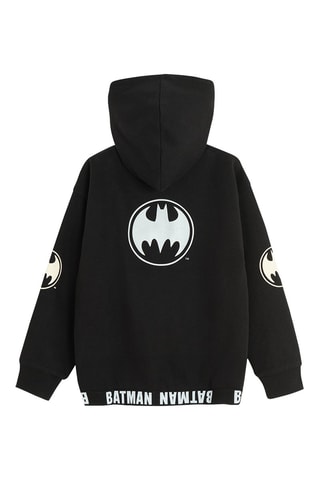 Sweat à capuche Batman La Ligue des Justiciers DC Comics - Noir