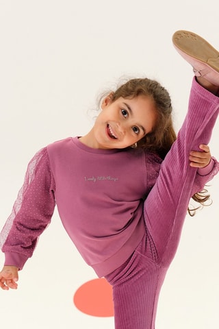 Sweater - Donkerroze
