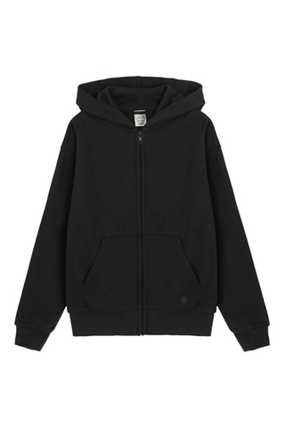 Sweater met Capuchon - Zwart
