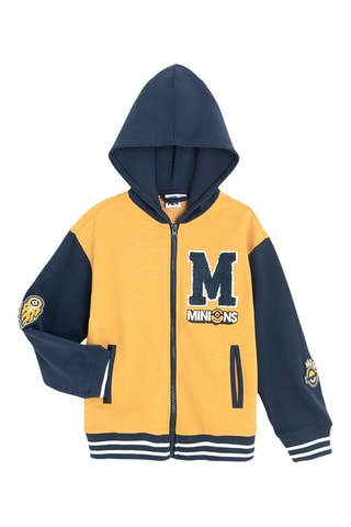 Sweat à capuche Les Minions - Jaune