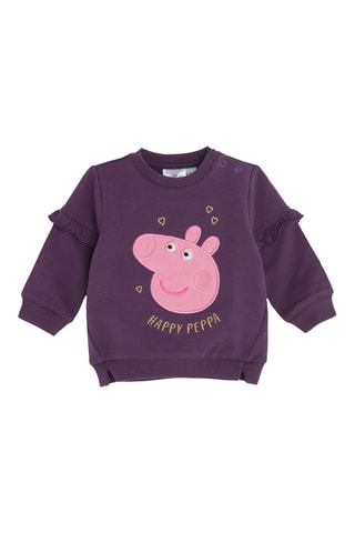 Sweater Peppa Pig - Paars