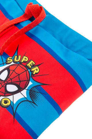 Short Spider-Man Avengers Marvel - Bleu électrique et rouge