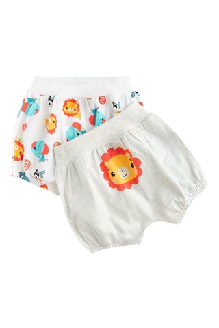 2 shorts - Blanc