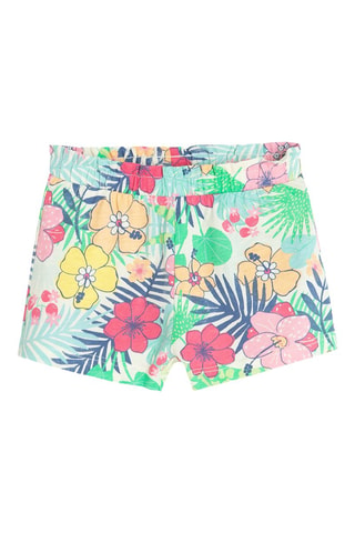2 Shorts - Geel en Ecru