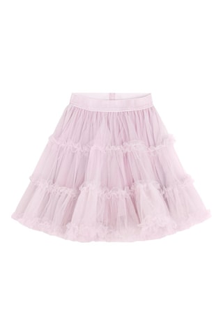Jupe volantée en tulle - Violet
