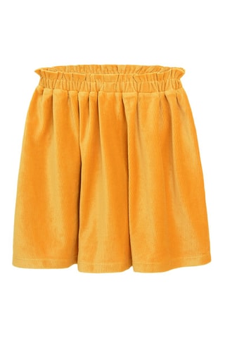 Jupe en velours - Jaune