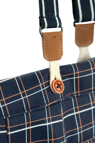 Bretelles et pantalon - Bleu marine
