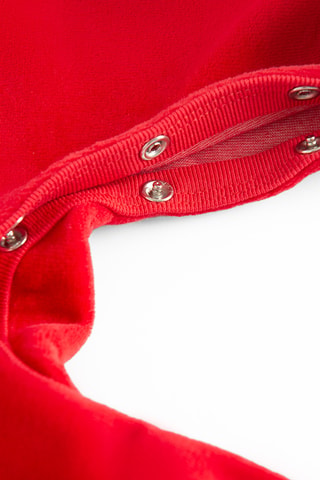 Muts met Pompon en Boxpakje - Rood