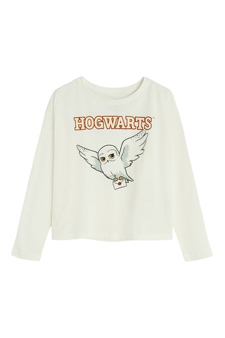 Pyjama Hogwarts Harry Potter - Blanc