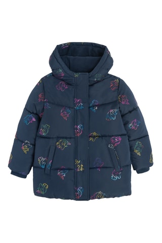 Doudoune à capuche - Bleu marine