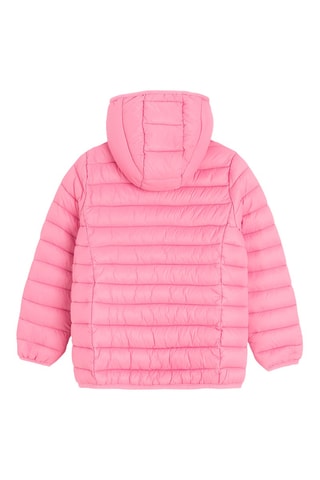 Doudoune light à capuche - Rose