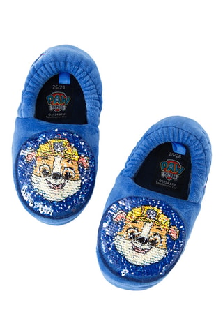Pantoufles Marcus et Chase Pat’ Patrouille - Bleu roi