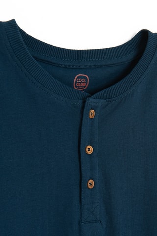 Pyjama - Bleu marine et rouge