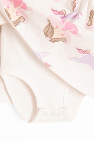 Body-robe et legging - Rose