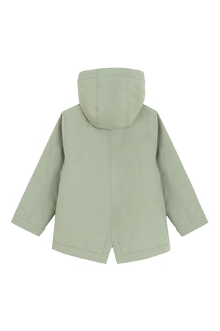 Parka 2-en-1 à capuche - Kaki et doré