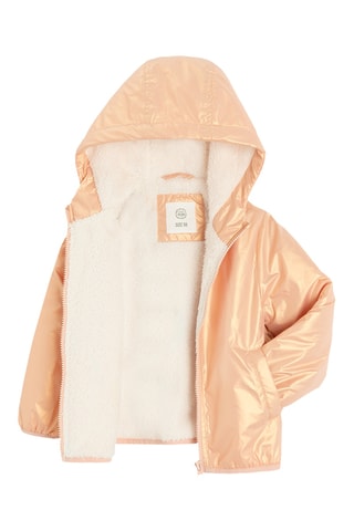 Parka 2-en-1 à capuche - Kaki et doré