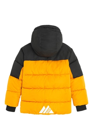 Doudoune à capuche - Jaune