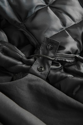 Parka à capuche 2-en-1 - Noir